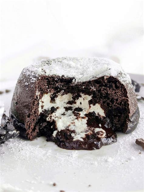 Protein Oreo Lava Cake Healthy And Sugar Free Hayls Kitchen