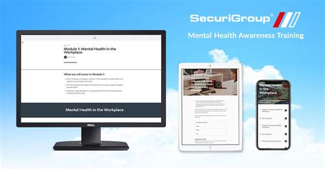 Mental Health Awareness Training Securigroup Company Updates