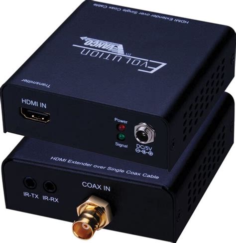 Evolution HDMI Over Single Coax Extender Vanco International