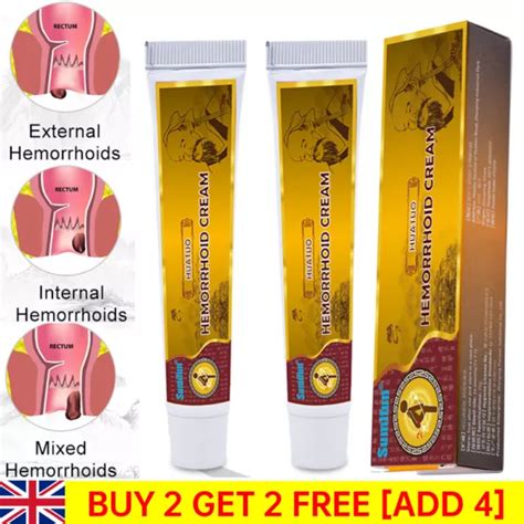 Haemorrhoids Hemorrhoids Hemorrhoid Piles Anal Fissure Prolapse Cream Sumifun Uk Picclick Uk