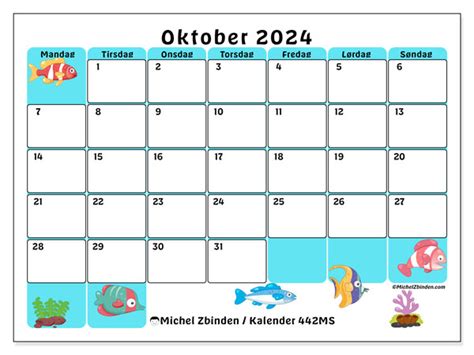 Kalender For Oktober 2024 For Utskrift 442ms” Michel Zbinden No