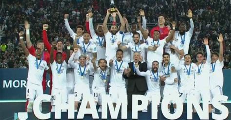 ¡lamento Peruano Real Madrid Se Coronó Campeón Del Mundial De Clubes