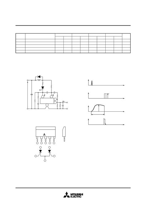 SA01 datasheet(2/4 Pages) MITSUBISHI | THYRISTOR ARRAY SA SERIES FOR ...