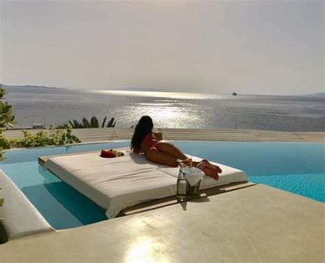 Nicole Scherzinger Shows Lewis Hamilton What He S Missing In Tiny Thong Bikini Daily Star