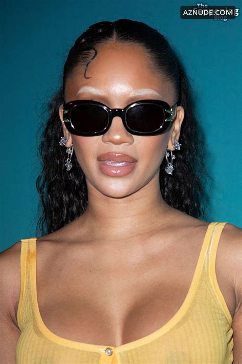 Saweetie Sexy And Nude Flaunts Her Hot Boobs At Casablanca Fashion Show In Paris Aznude