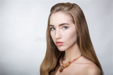 Woman Nude Make Up Stock Photo Image Of Hairstyle Camera 107969932