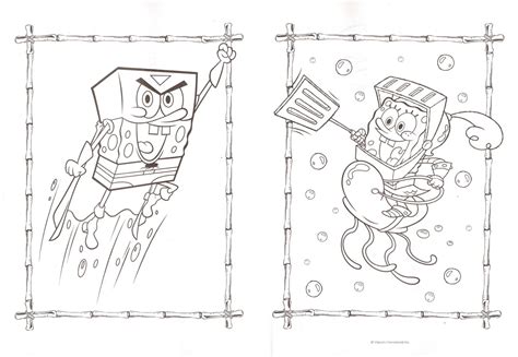 Spongebob Bikini Bottom Fun Oh Buoy Jumbo Coloring Activity Book