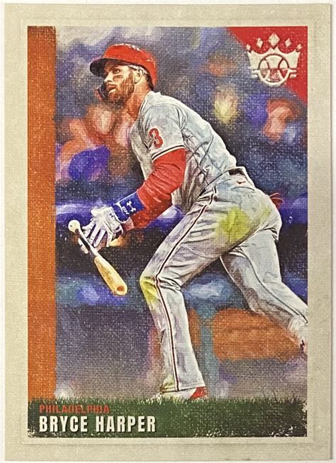 Bryce Harper Panini Diamond Kings Baseball Philadelphia Phillies