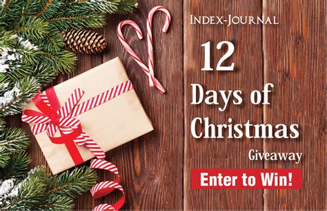 Index Journal 12 Days Of Giveaways Image