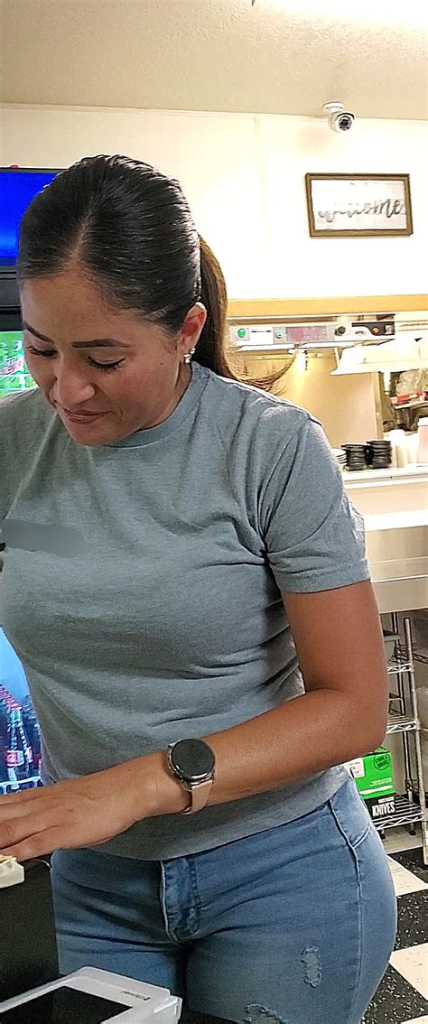 PURRFECT SLIM WAIST THICCC LATINA WAITRESS PT 5 Tight Jeans Forum