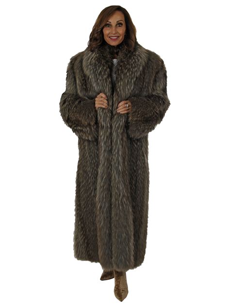 Finn Raccoon Fur Coat Medium Estate Furs