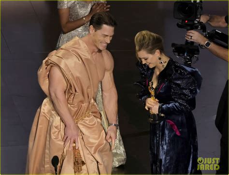 John Cena S Backstage Photos At Oscars Reveal What He Was Actually