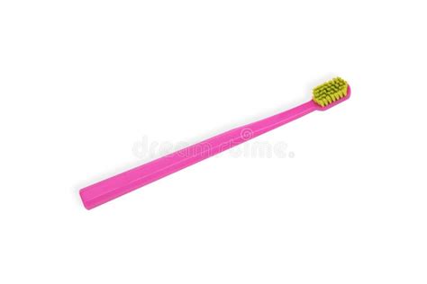 Pink toothbrush stock photo. Image of mouth, dentist - 12009552