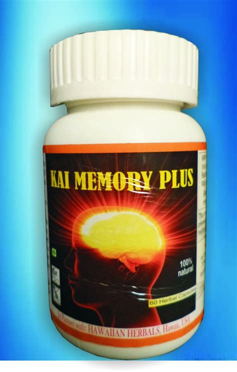 Memory Plus Capsules at best price in Aurangabad by Kai Asian Products ...
