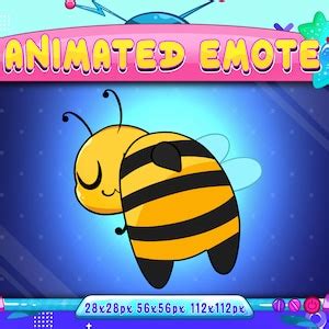 Bee Twerking Butt Animated Emote Bee Twerking Ass Animated Twitch Discord Youtube Emote Bee