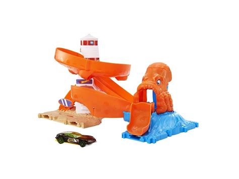 Brinquedo Hot Wheels City pista ataque de invasão de polvo MATTEL Worten pt