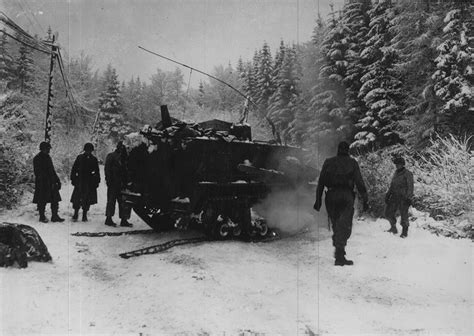Us Half Track Of The 30th Division