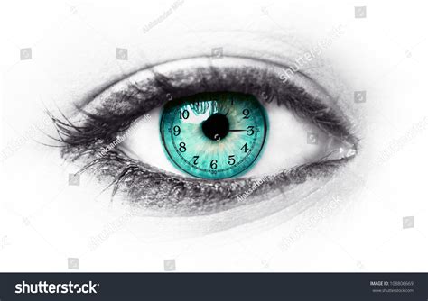 clock eye images stock  vectors shutterstock