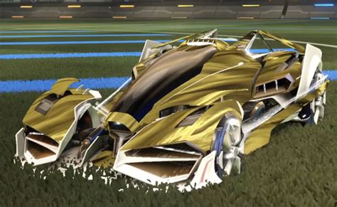 Rocket League Titanium White Artemis Gxt Design With Tidal Stream