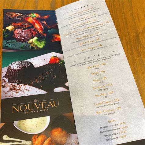 Nouveau Coffee And Grill Century City Menu Updated 2025