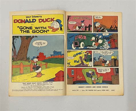 Vintage Walt Disneys Duckburg Vacation Comic 1966 G373 Fusspots At