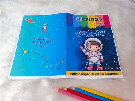 Livrinho De Colorir Personalizado