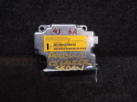 2008 MITSUBISHI LANCER AIRBAG MODULE SENSOR Narrandera Auto Wreckers