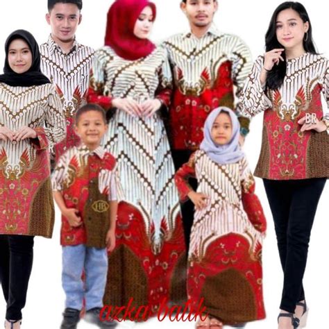 Jual ASKA COUPLE BATIK COUPLE KELUARGA BATIK SARIMBIT KELUARGA MOTIF