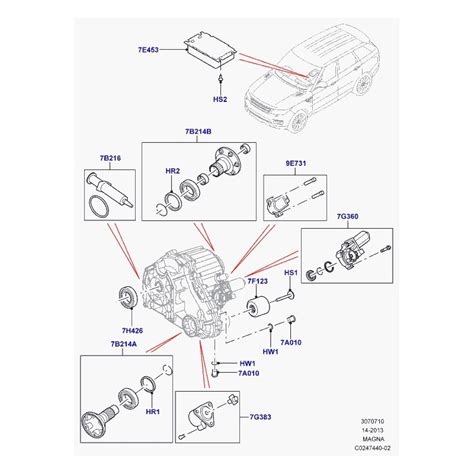 Commander Moteur De Boite De Transfert Discovery Range L Sport