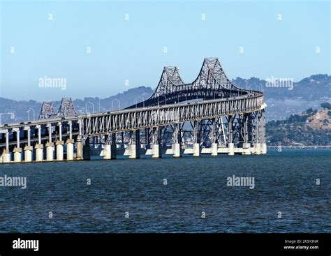 The Richmond-San Rafael Bridge and important artery linking San Rafael ...