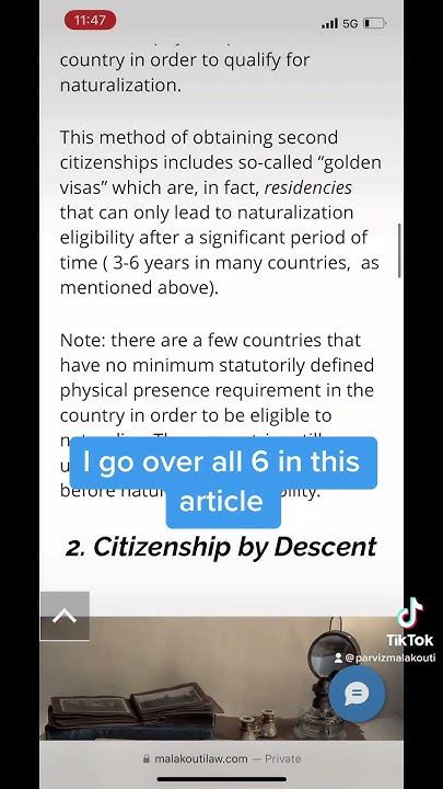 The 6 Ways To Get Second Citizenship Youtube