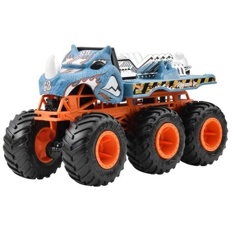 Hot Wheels Monster Truck Caminh O Reboque Rhinomite Mattel Fabrica Da Alegria