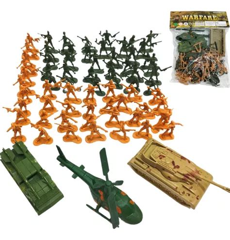 Kit Boneco Soldado Plastico Exercito Militar Miniatura Bag Mercadolivre