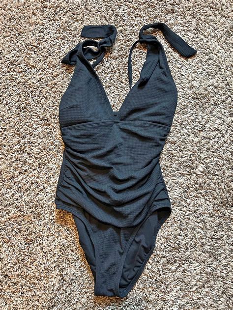 Ellen Tracy black one-piece swimsuit - Swimwear - Johnston, Iowa