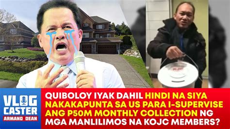 Quiboloy Nauubos Na Ang Kojc Members At Wala Nang P M Monthly