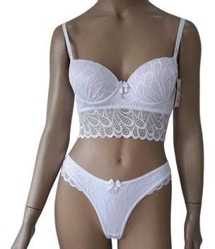 Conjunto De Suti E Calcinha Lanjeri Sexi Fio Dental Dornelas Conjunto De Lingerie