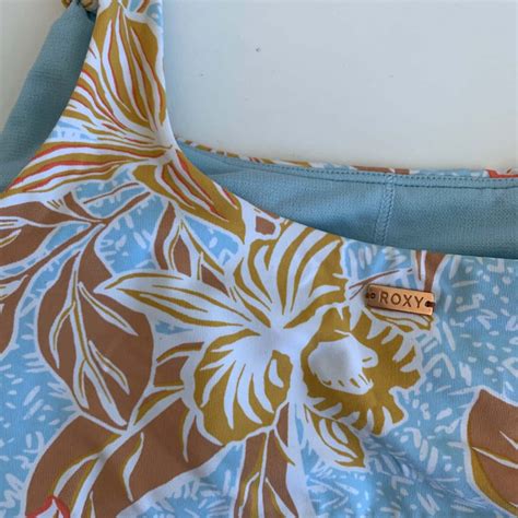 Roxy Small Blue Bikini Set S