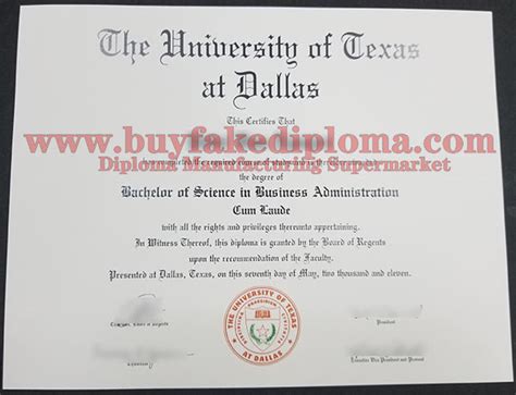 Buy Utd Diploma How To Buy Fake University Of Texas At Dallas Diploma