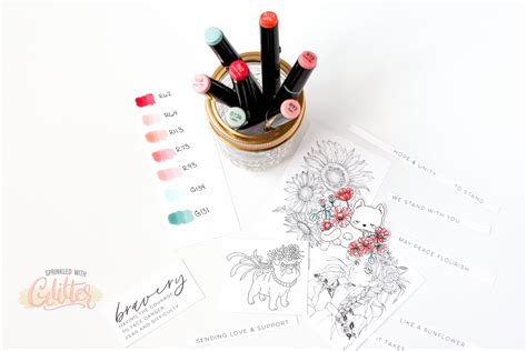 An Intro To Sketchmarker Brush Pro Markers For Cardmaking — Sprinkled ...