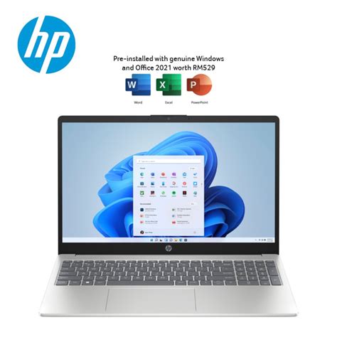 Hp Fd Tu Fhd Laptop Natural Silver I U Gb Gb