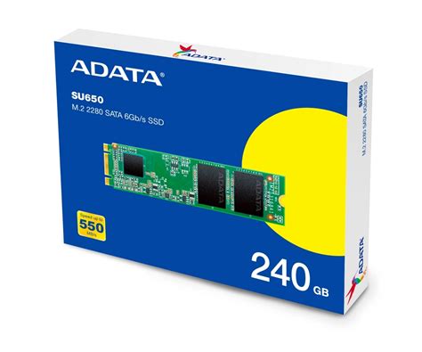 Adata 240gb M2 Sata Ssd Ultimate Su650 Sklep Komputerowy Techlord