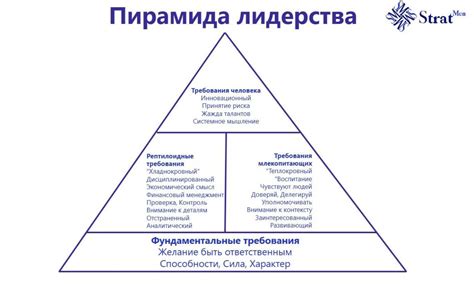 Пирамида лидерства — Роман Токарев на TenChat.ru