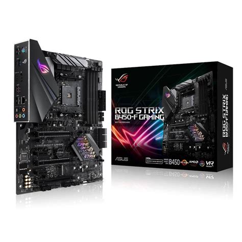 Placa Madre Asus Rog Strix B450 F Gaming Amd Ryzen Am4 B450 Sata 6gbs Usb 31 Hdmi M2 Atx