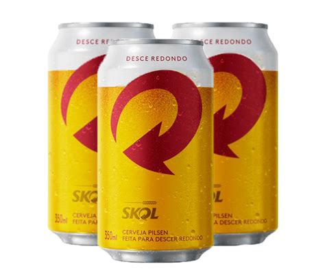 Cerveja Skol 350ml - CERVEJA SKOL 350ML | Tonhão Maxi