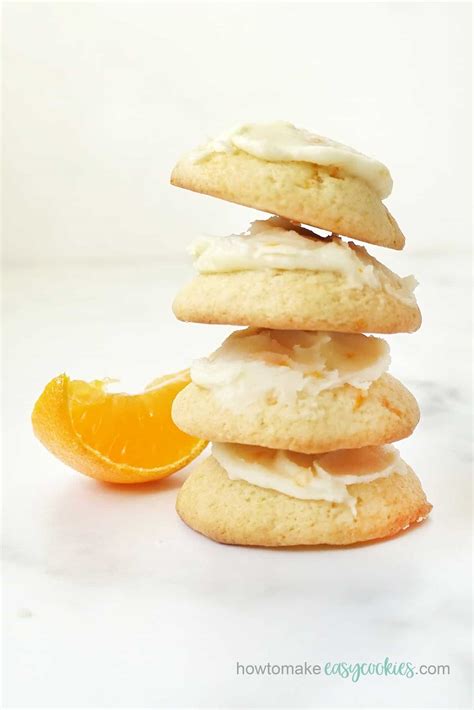 ORANGE DROP COOKIES with orange butter icing. EASY, DELICIOUS.