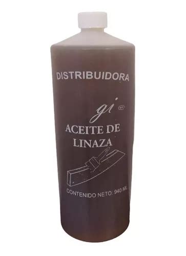 Aceite De Linaza Para Madera 1 Litro Protege Renueva Maderas Meses