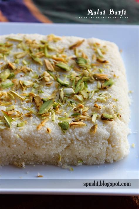 spusht malai barfi recipe milk cake indian sweets recipes