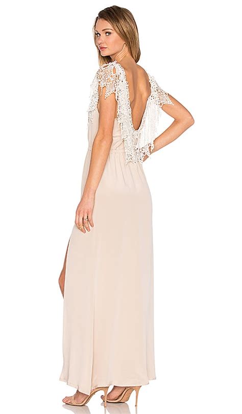 Stone Cold Fox Penelope Gown In Nude Revolve