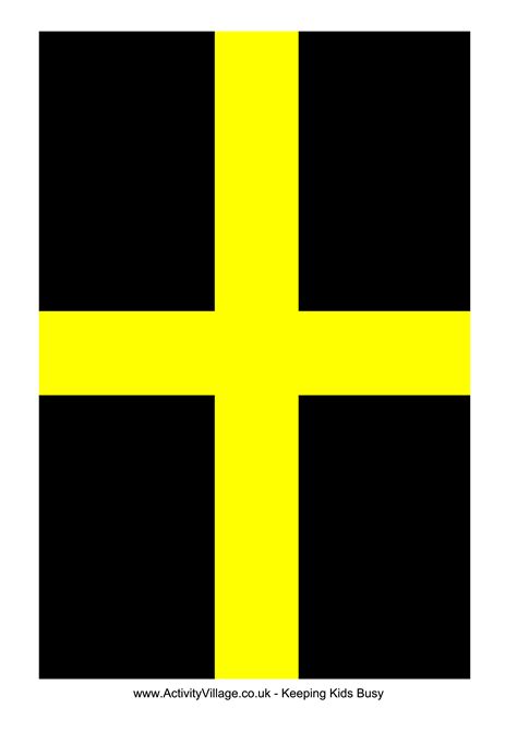 St Davids Flag Download This Free Printable St Davids Template A4