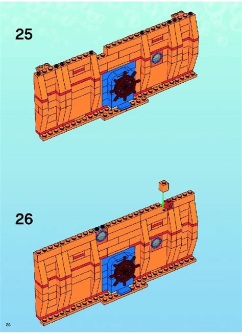 LEGO Instructions For Set 3834 Good Neighbours At Bikini Bottom SpongeBob SquarePants None